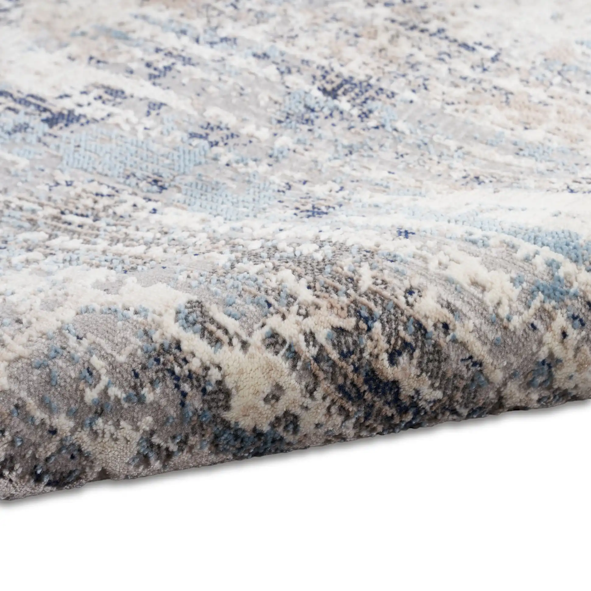 CK022 Infinity IFN04 Ivory Grey Blue Rug - Image 5
