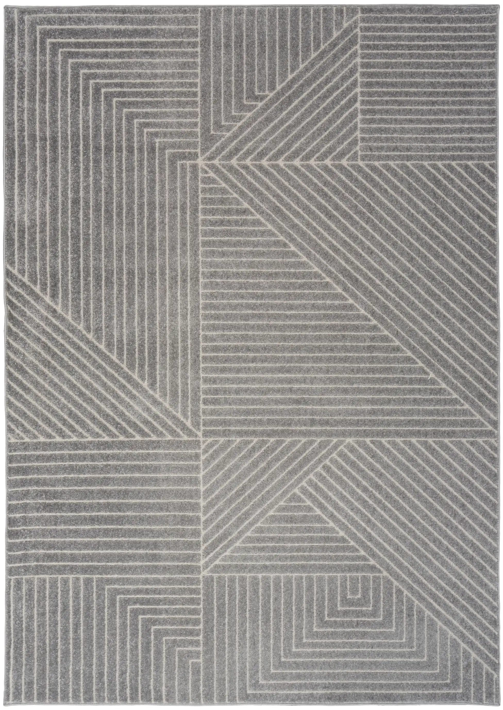 CK023 Balance BLN01 Grey Ivory Rug - Image 2