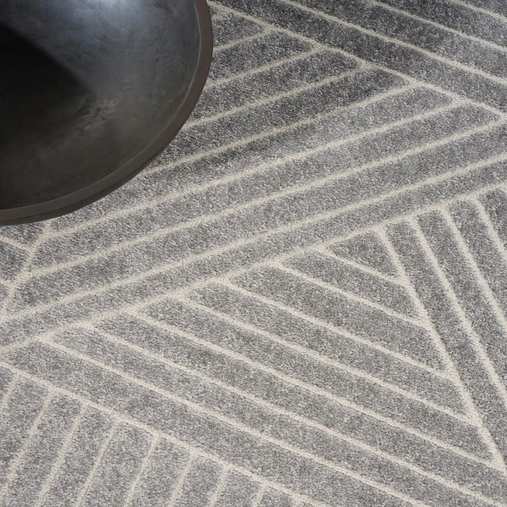 CK023 Balance BLN01 Grey Ivory Rug - Image 3
