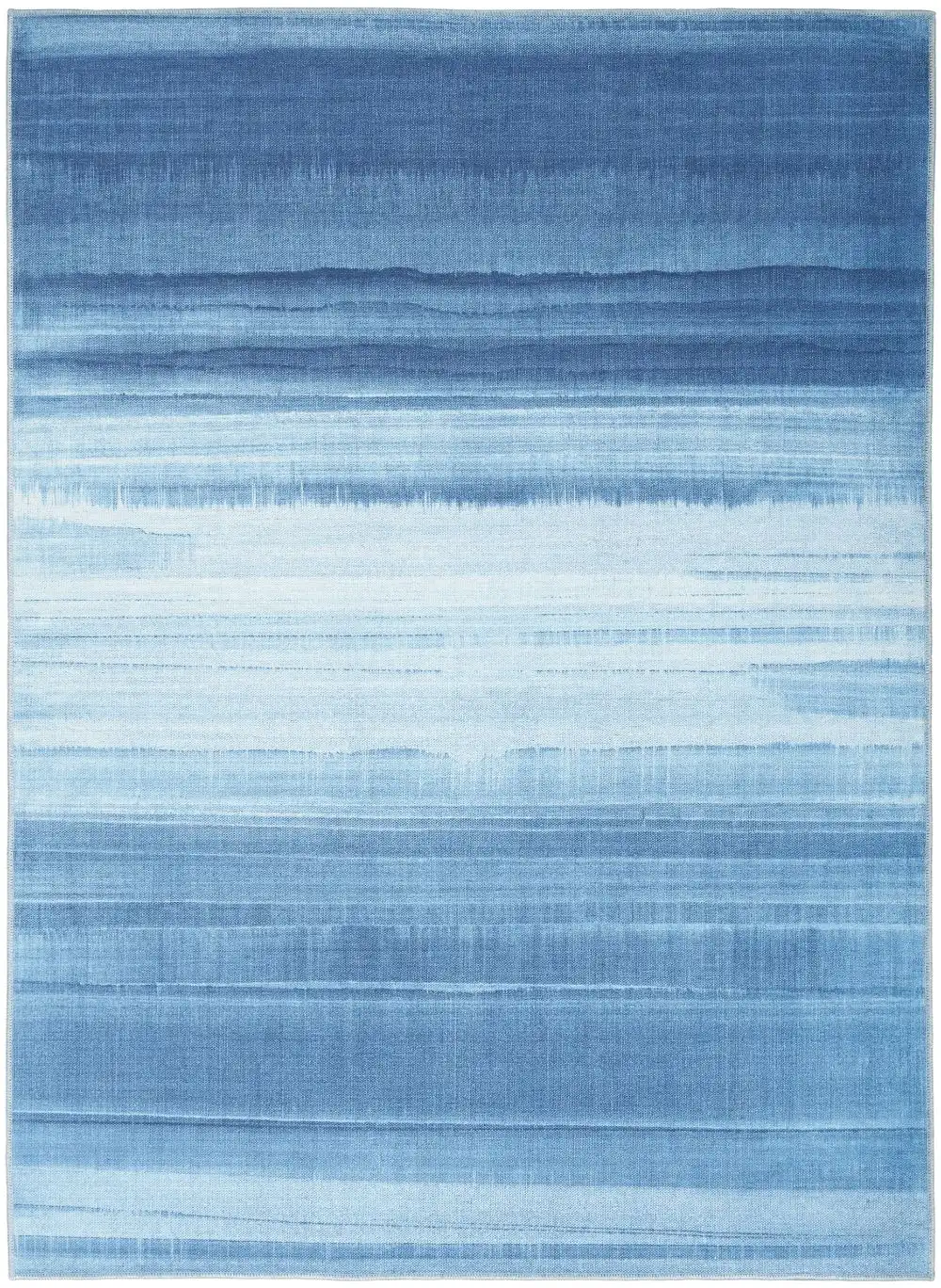 CK031 Launder Washable LDR01 Aqua Rug - Image 3
