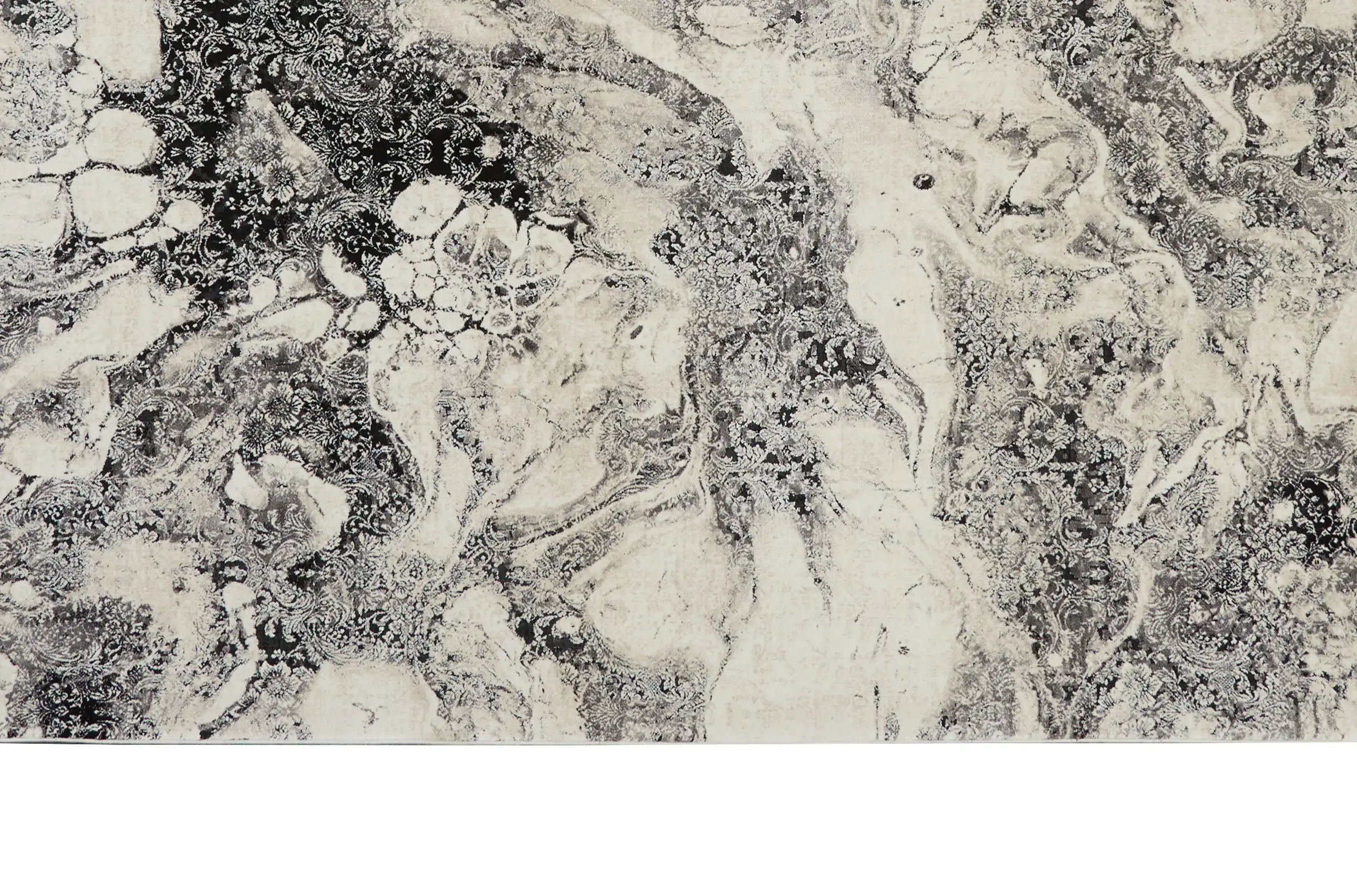CK50 Balian CK56 Silver Black Rug - Image 4