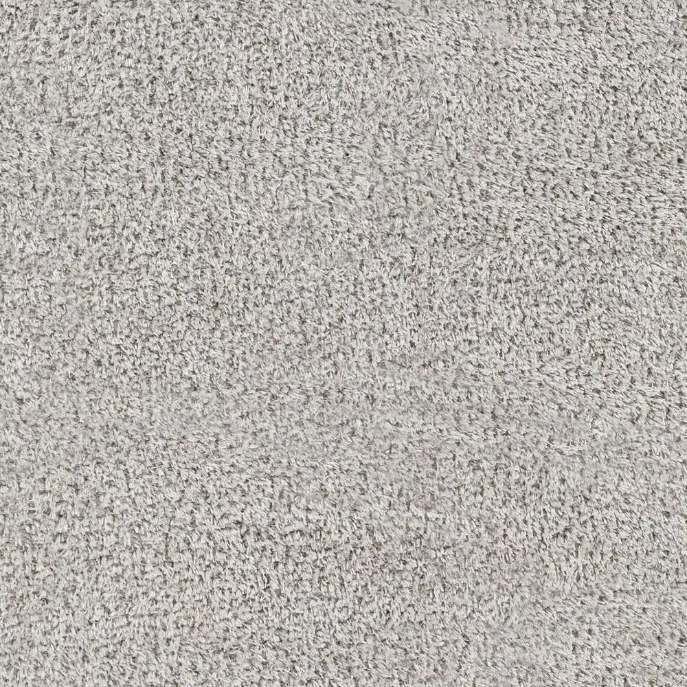 Claire Shaggy Solid Color Plush Pile Grey Rug - Image 6