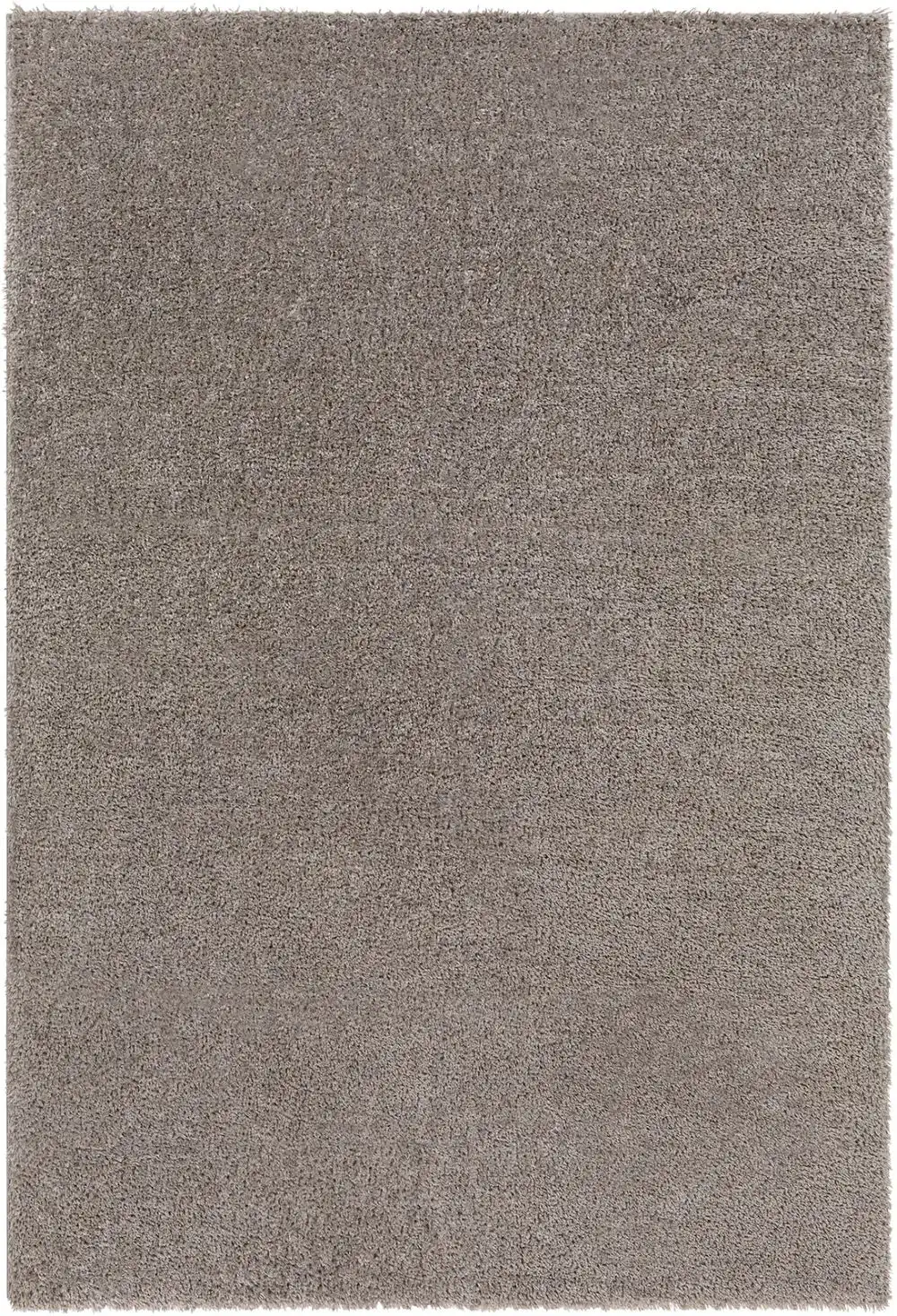 Claire Shaggy Solid Color Plush Pile Dark Grey Rug - Image 4