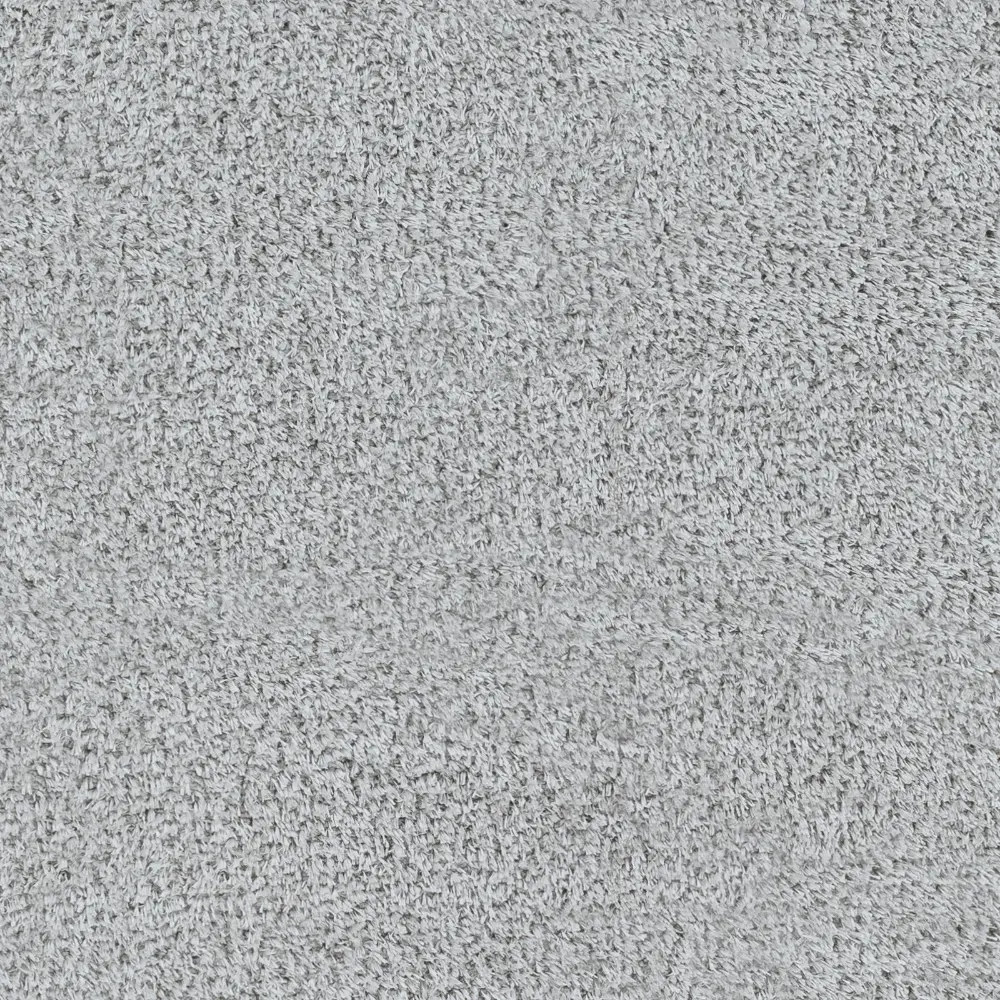 Claire Shaggy Solid Color Plush Pile Grey Rug - Image 6