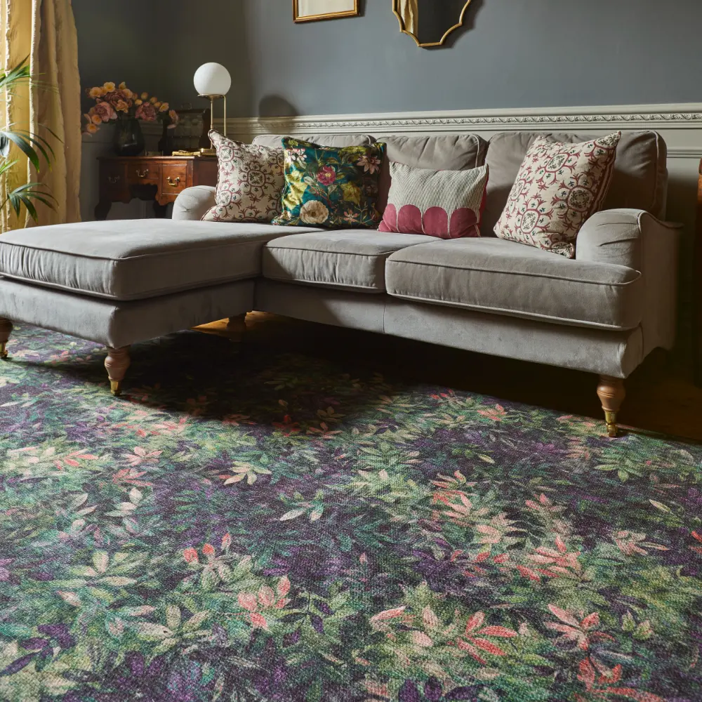 Clarke & Clarke Congo Mulberry Washable