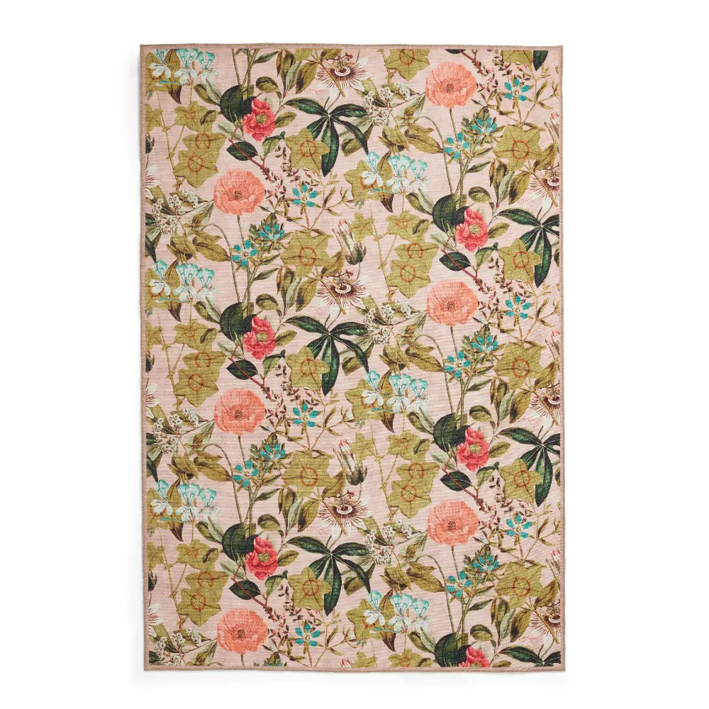 Clarke & Clarke Passiflora Blush Washable - Image 5