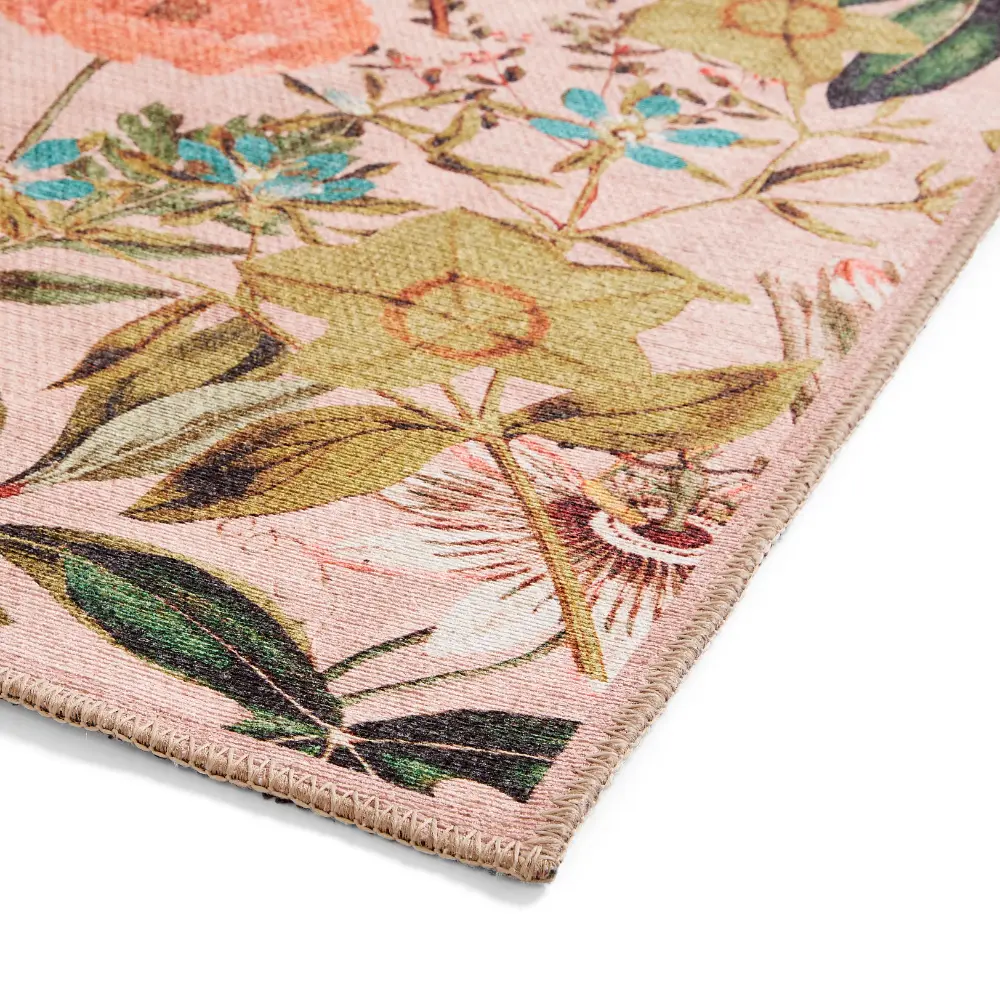 Clarke & Clarke Passiflora Blush Washable - Image 7