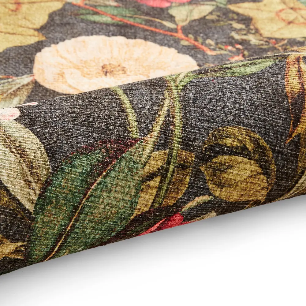 Clarke & Clarke Passiflora Noir Washable - Image 5