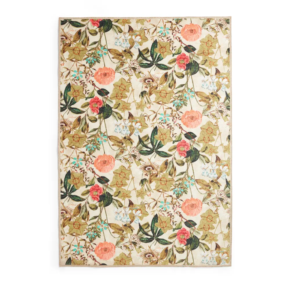 Clarke & Clarke Passiflora Peaches & Cream Washable - Image 3