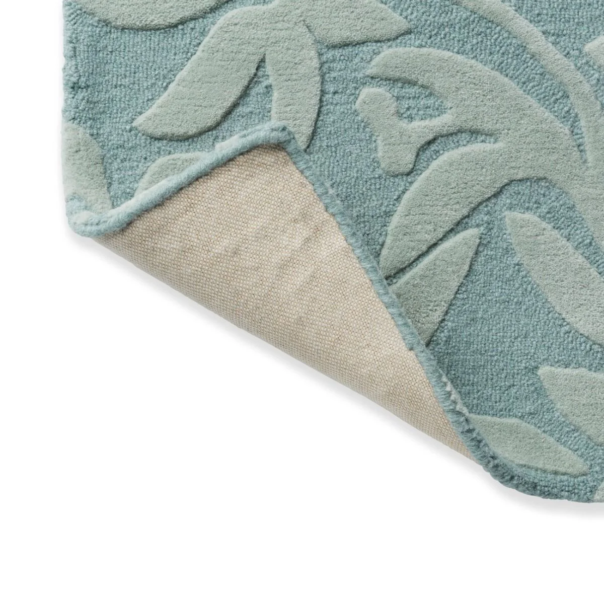 Cleavers Laura Ashley Duck Egg 080907 Rug - Image 2