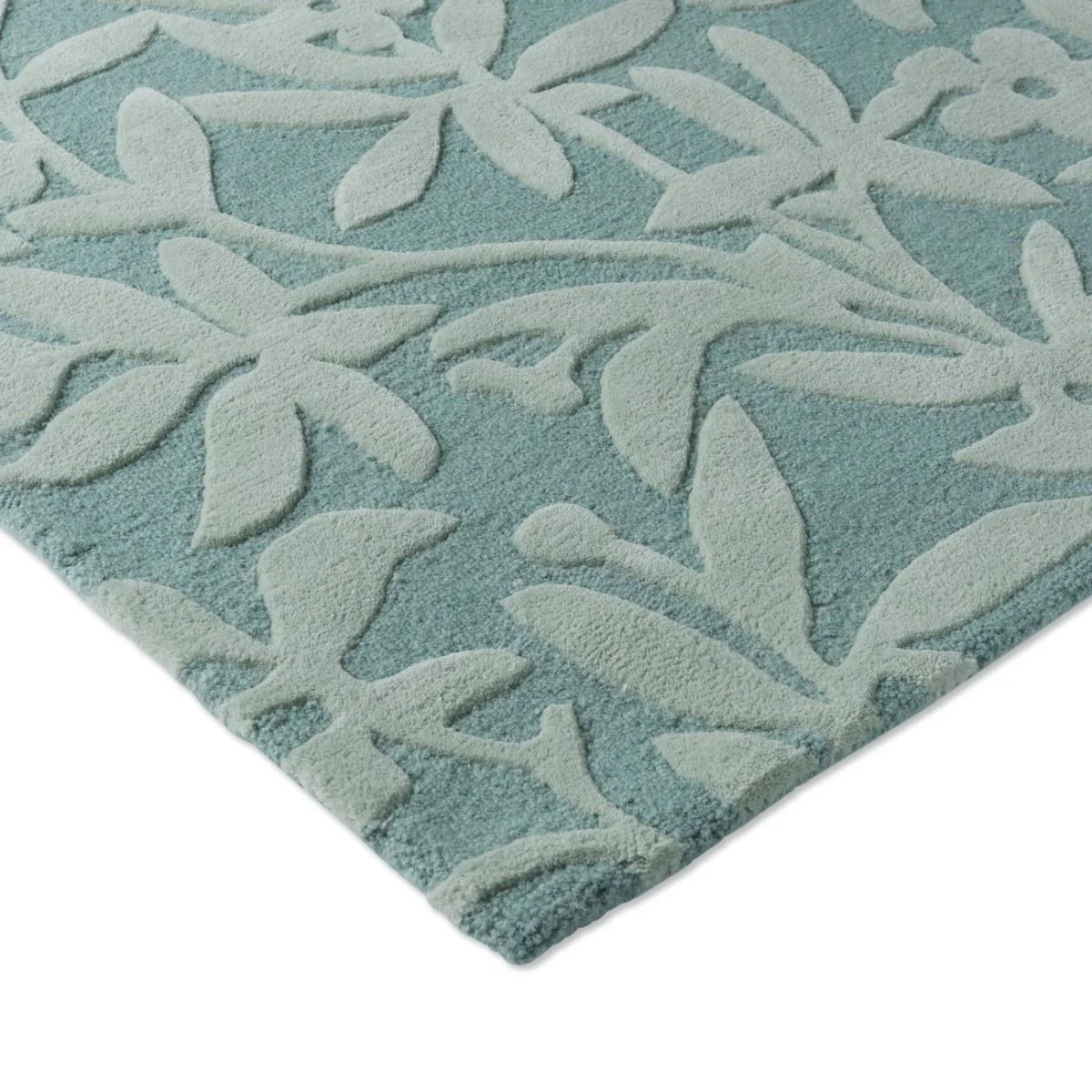 Cleavers Laura Ashley Duck Egg 080907 Rug - Image 4