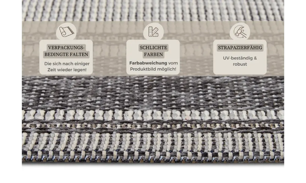 Clyde 105910 Beige Grey Indoor / Outdoor - Image 4