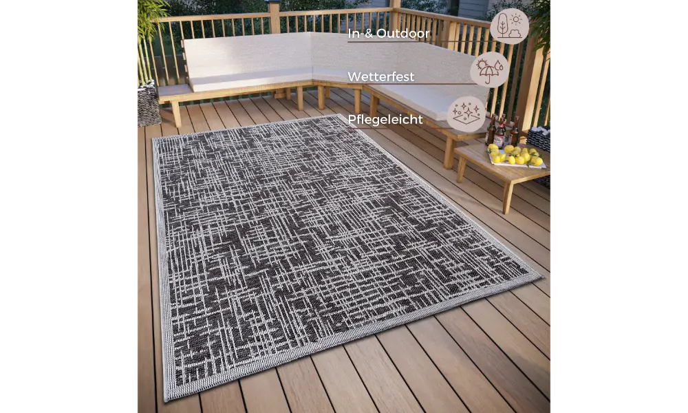 Clyde 105914 Grey Beige Indoor / Outdoor - Image 2
