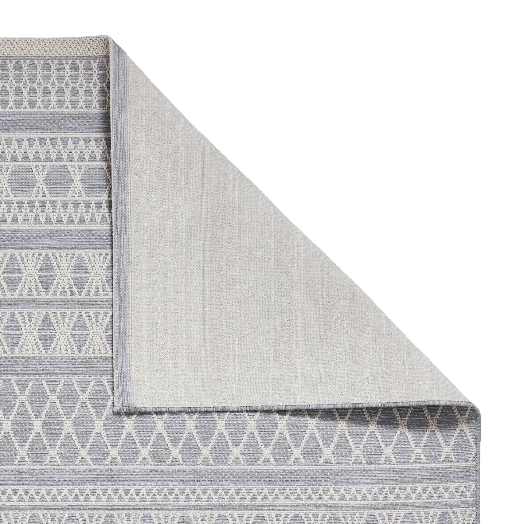 Coast- Think 9421 Grey Cream Rug - Image 2