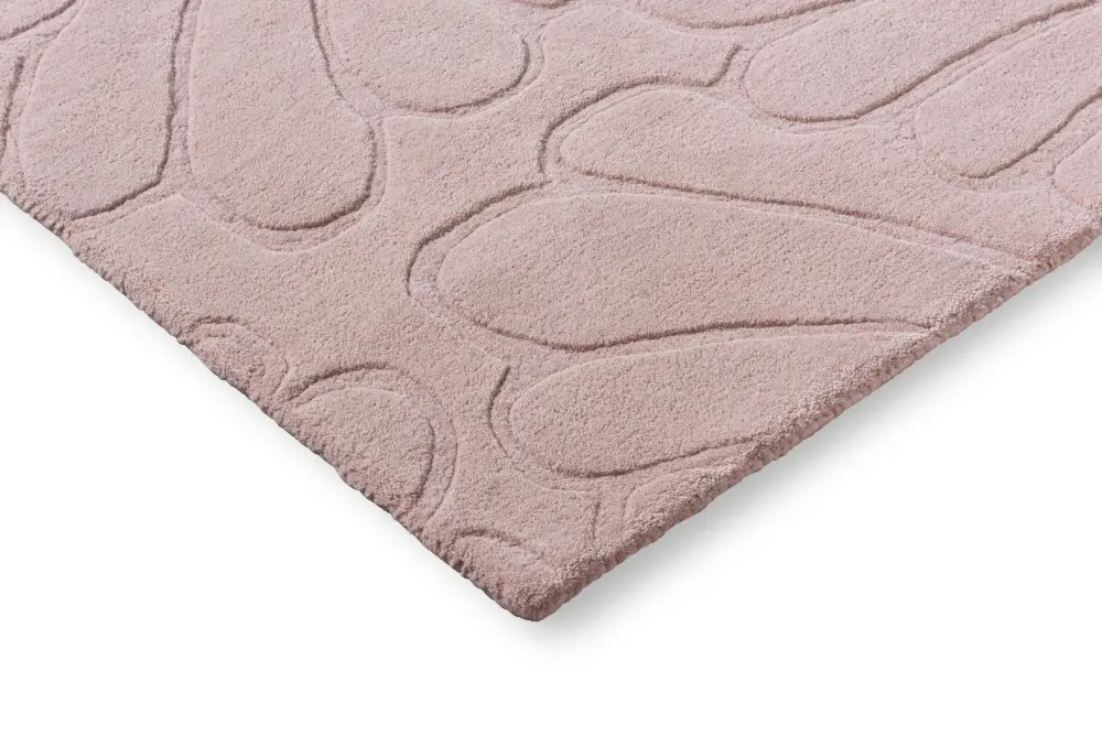 Coleby Petals Laura Ashley Chalk Pink 078802 Rug - Image 4
