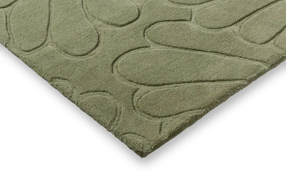 Coleby Petals Laura Ashley Hedgerow Green 078807 Rug - Image 4