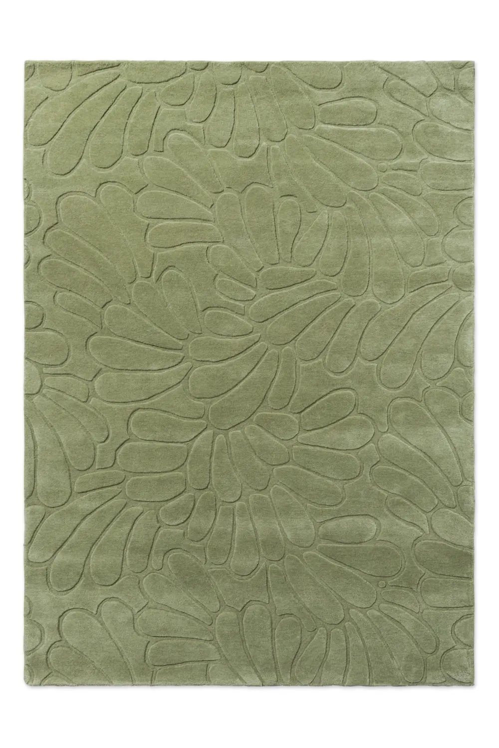 Coleby Petals Laura Ashley Hedgerow Green 078807 Rug - Image 7