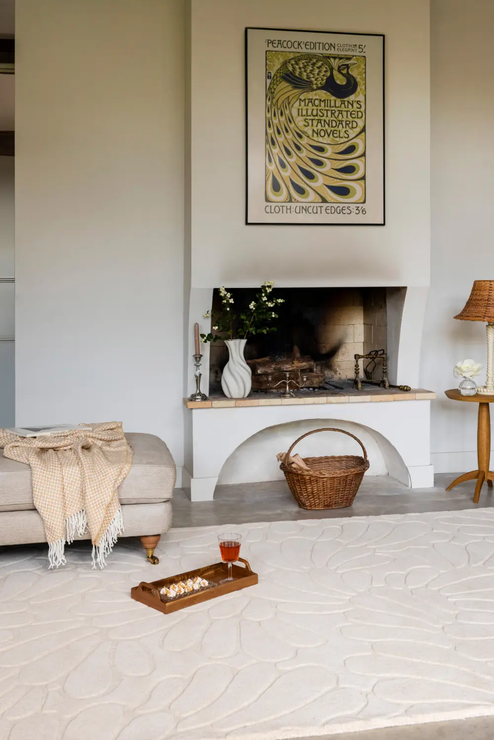 Coleby Petals Laura Ashley Ivory Cream 078809 Rug - Image 2