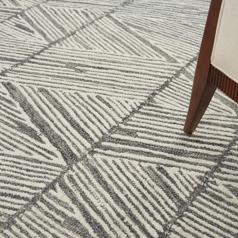 Colorado CLR01 Grey White Rug - Image 2