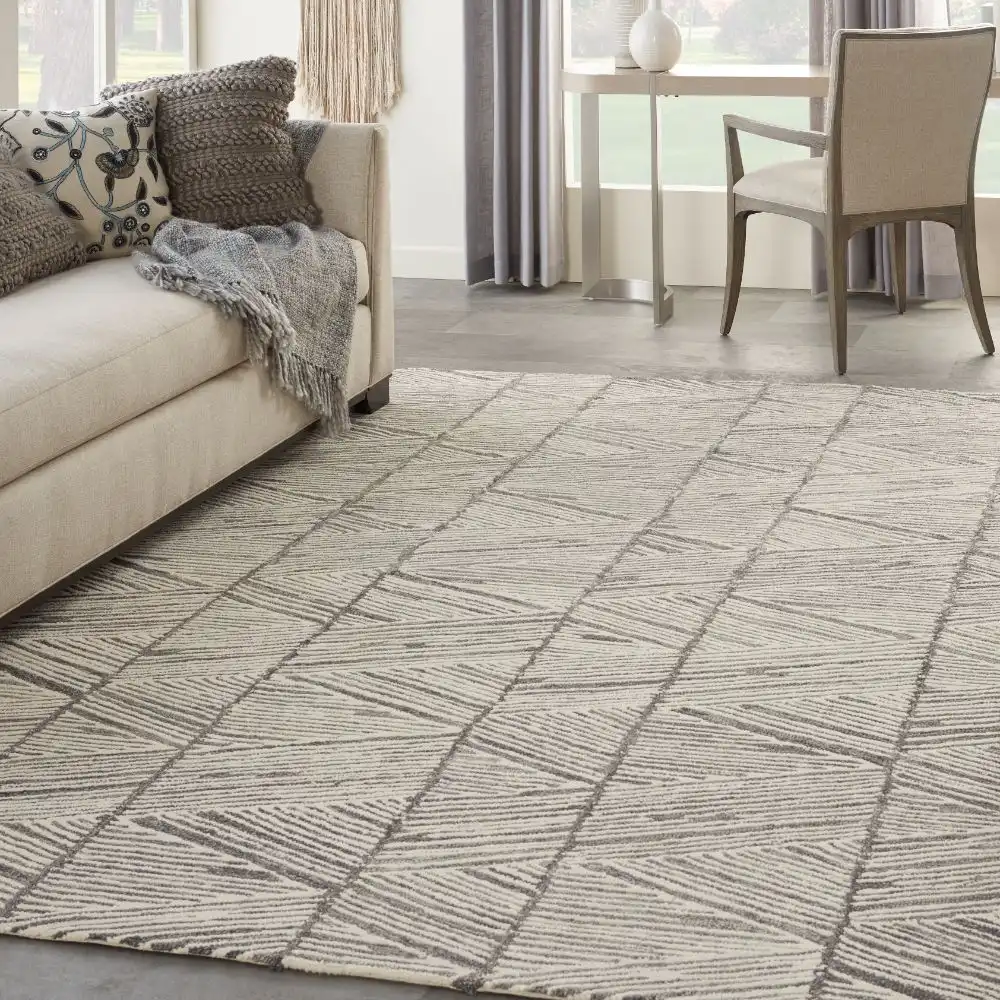 Colorado CLR01 Grey White Rug - Image 4