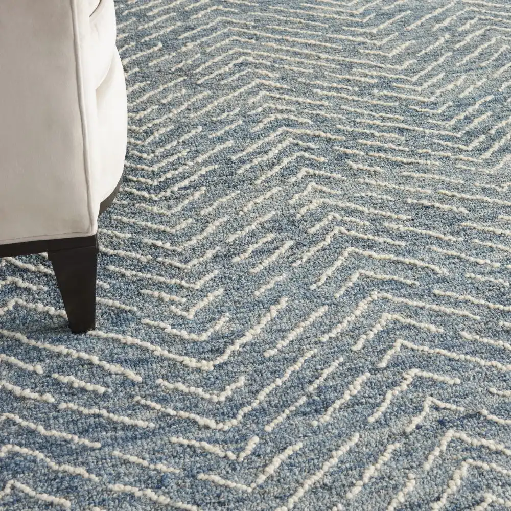 Colorado CLR02 Indigo Ivory Rug - Image 4