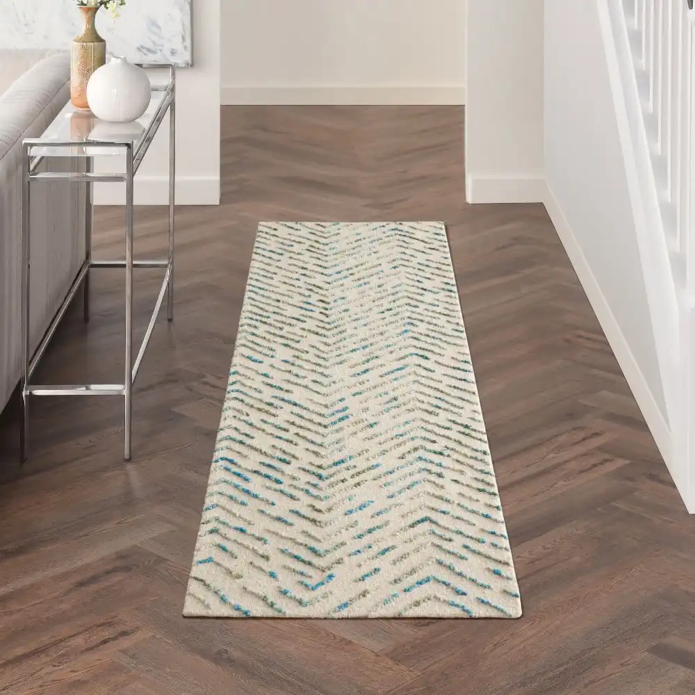 Colorado CLR02 Ivory Green Rug - Image 5