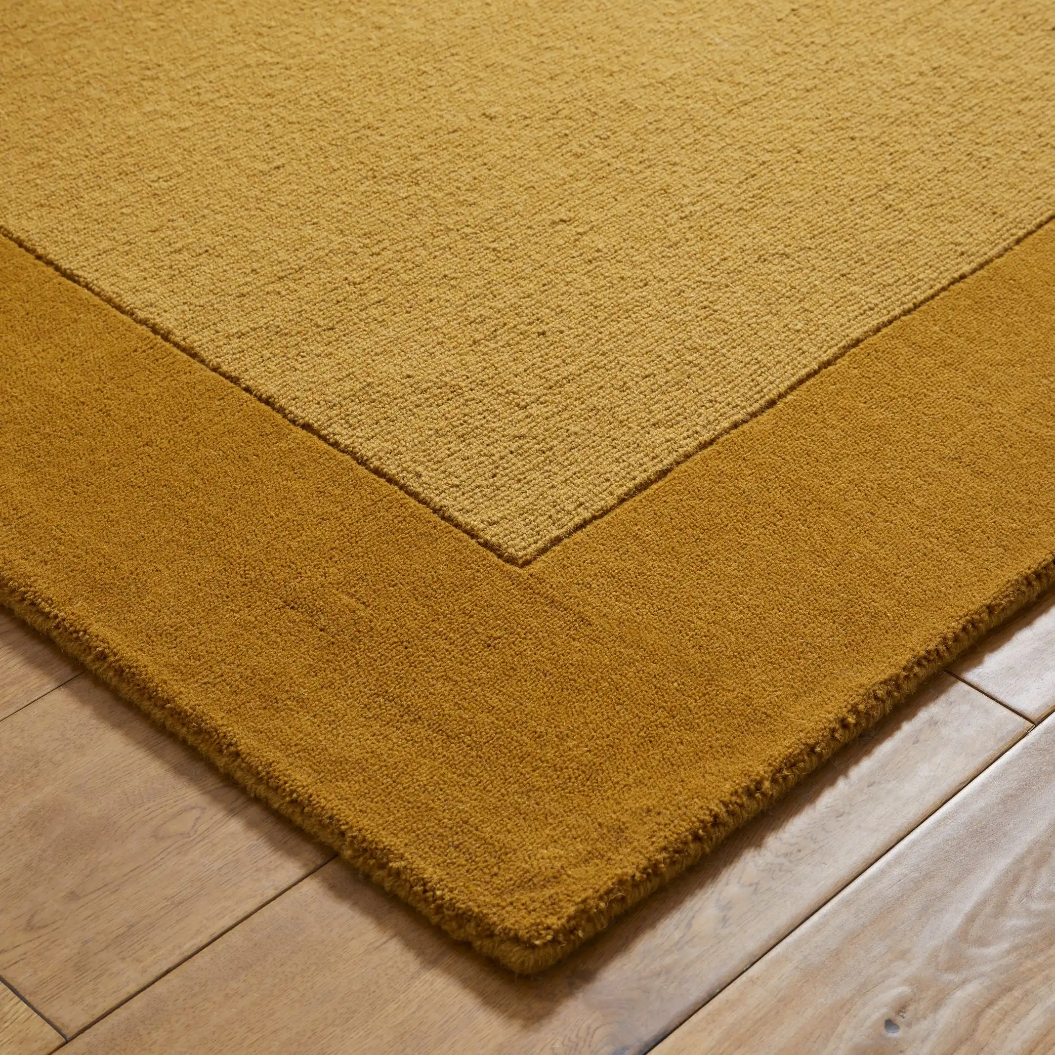 Colours Mustard Rug - Image 4