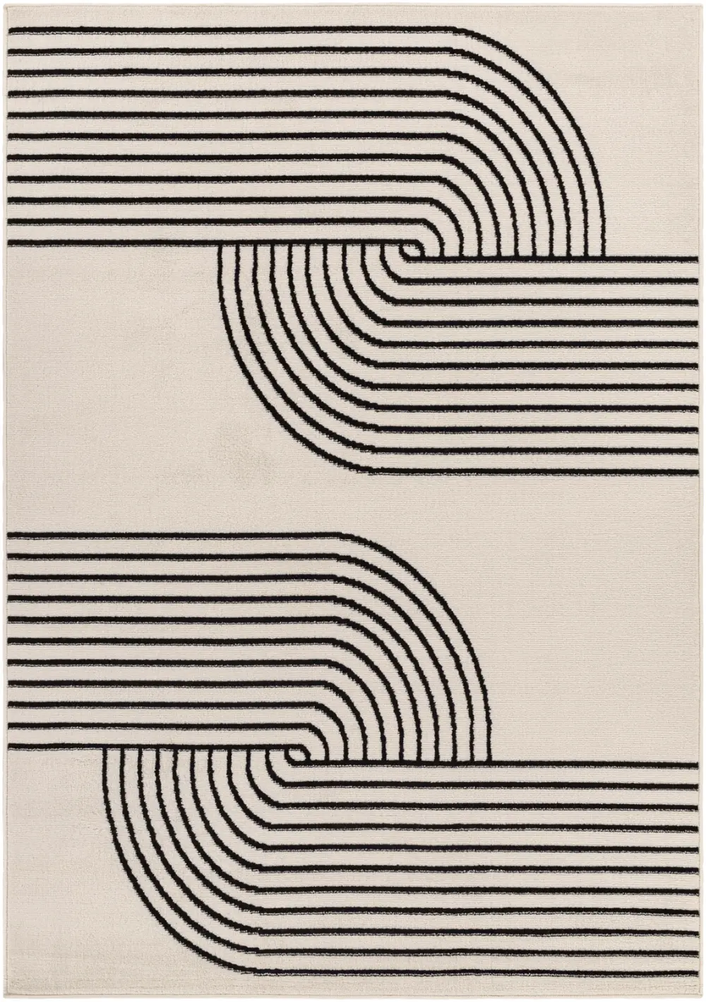 Constance Scandi Modern Beige Rug - Image 3