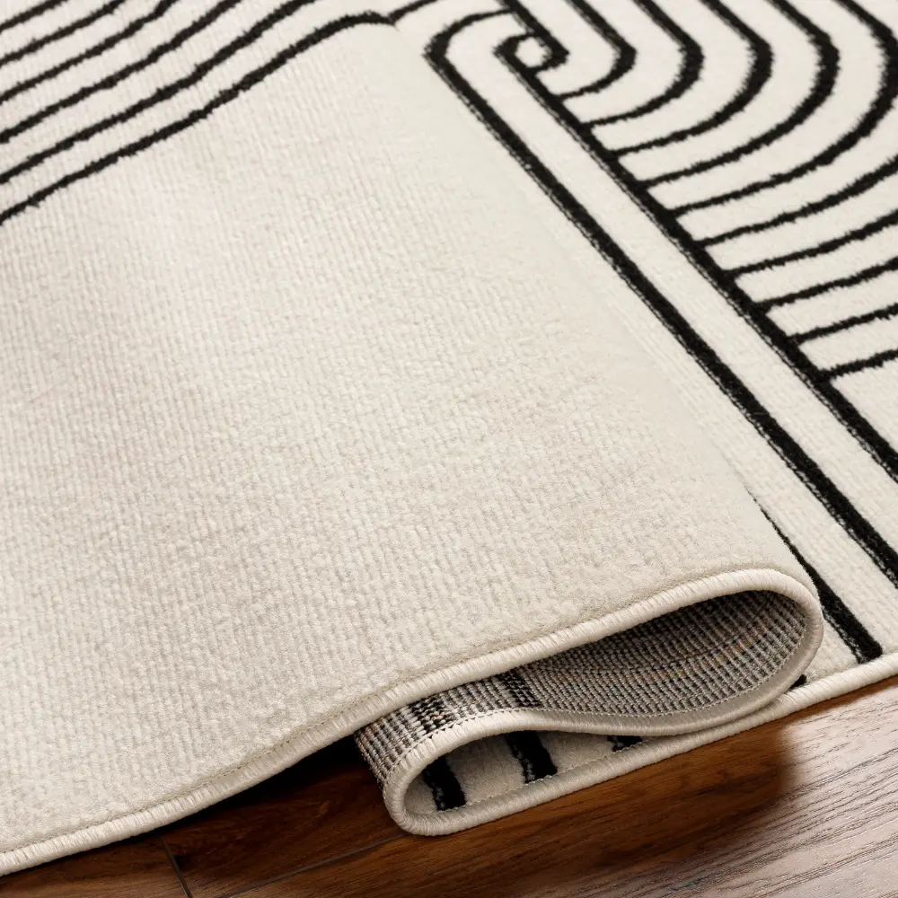 Constance Scandi Modern Beige Rug - Image 4