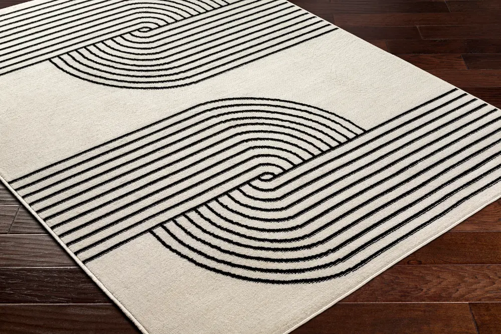 Constance Scandi Modern Beige Rug - Image 8