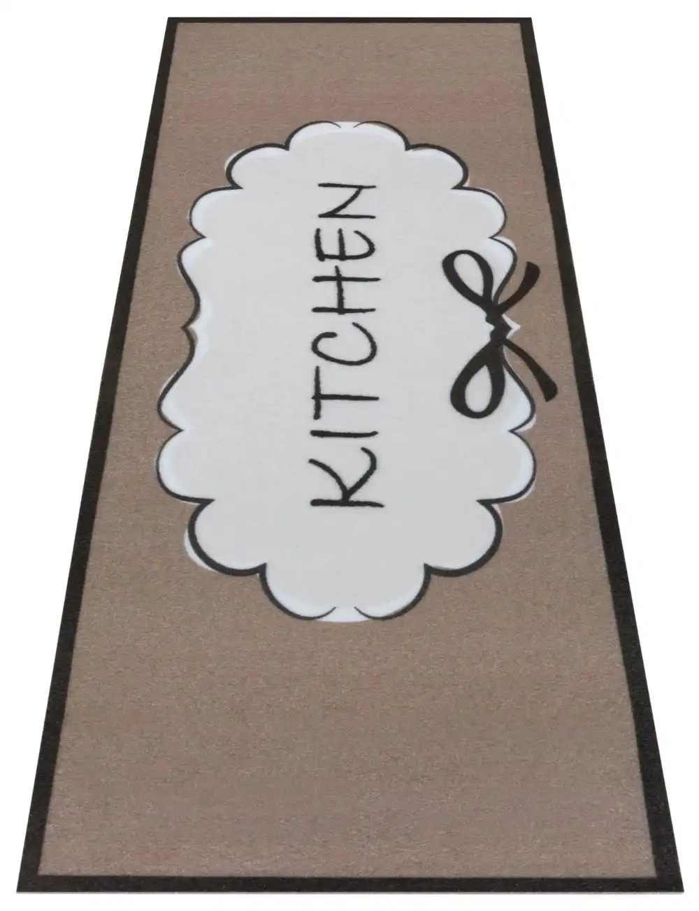 Cook & Clean 105728 Kitchen Brown Rug - Image 2