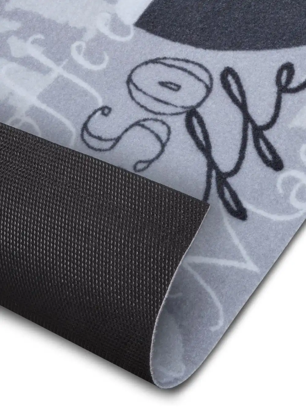 Cook & Clean 105729 Coffee Grey Rug - Image 4
