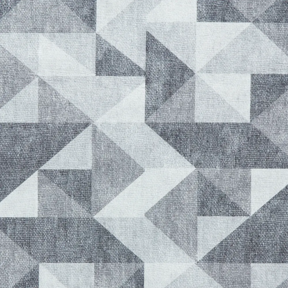 Coral H1057 Grey Modern Washable Rug - Image 4
