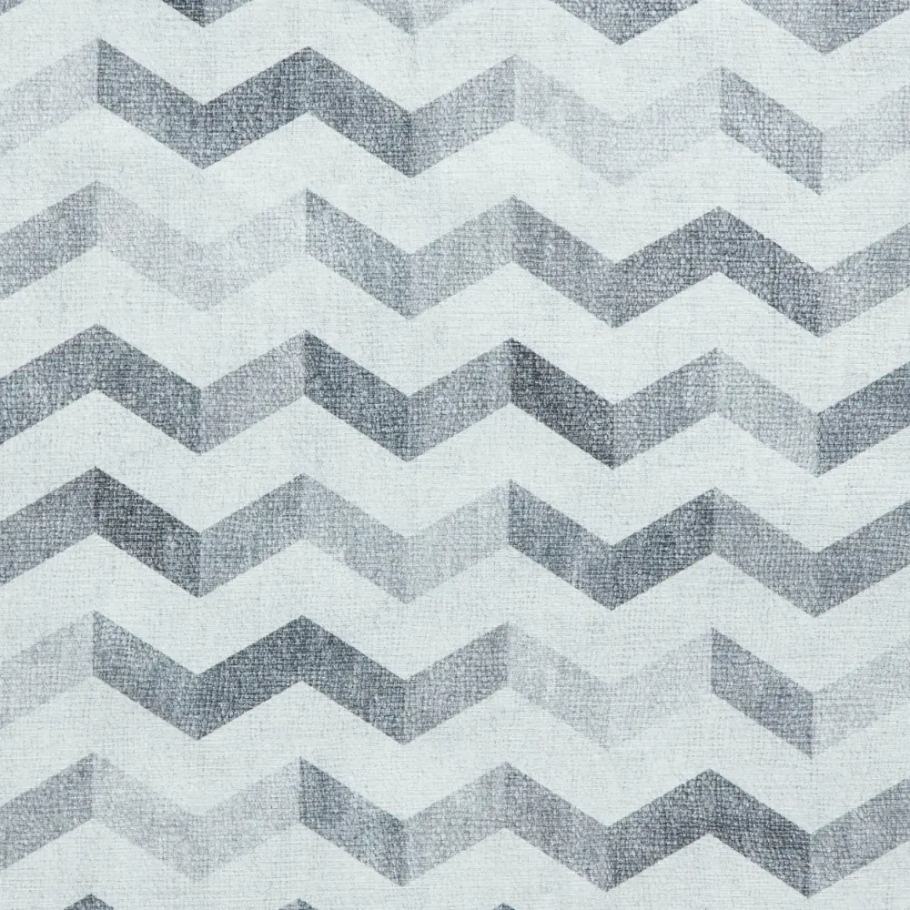 Coral H1059 Grey Modern Washable Rug - Image 6