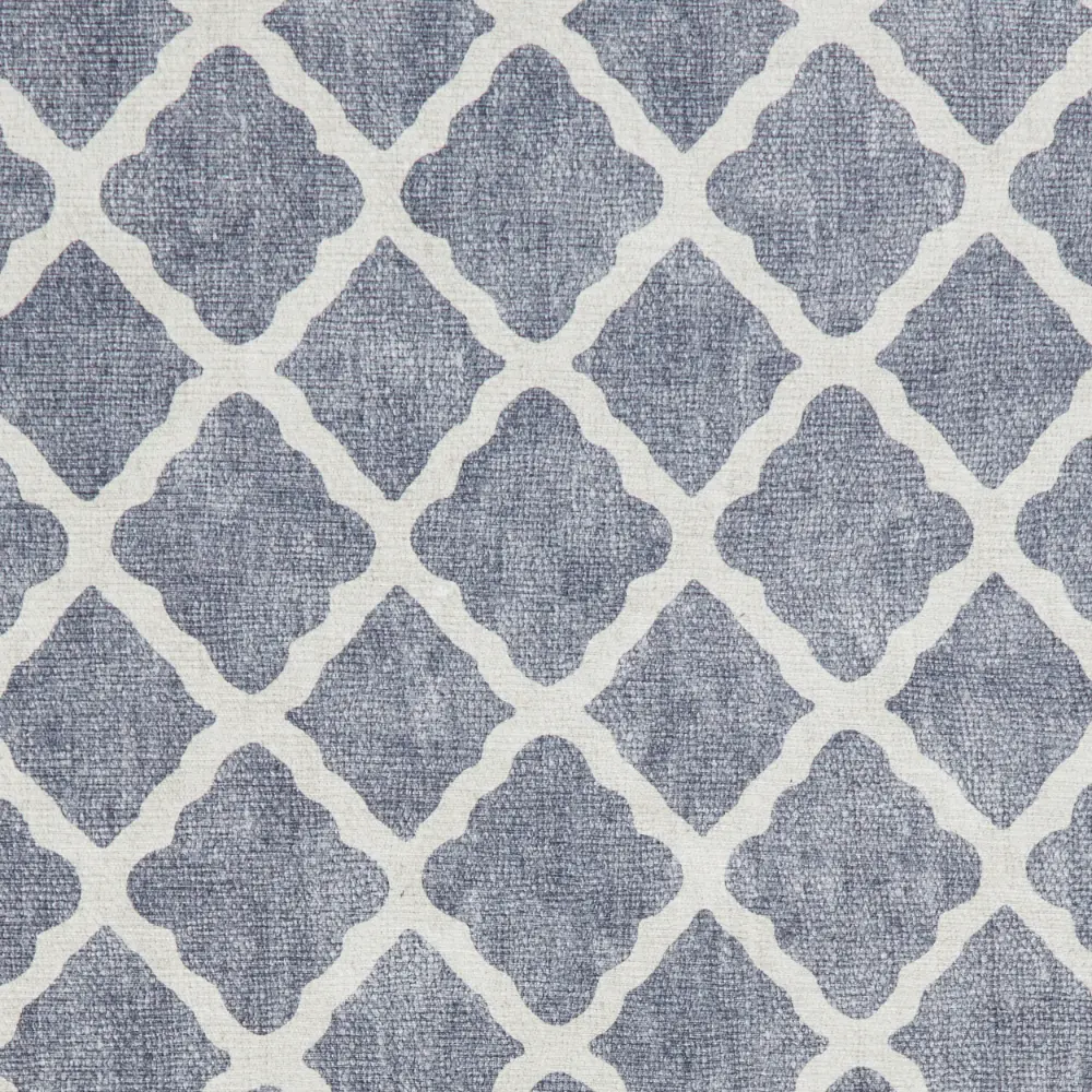 Coral H1063 Blue Modern Washable Rug - Image 11