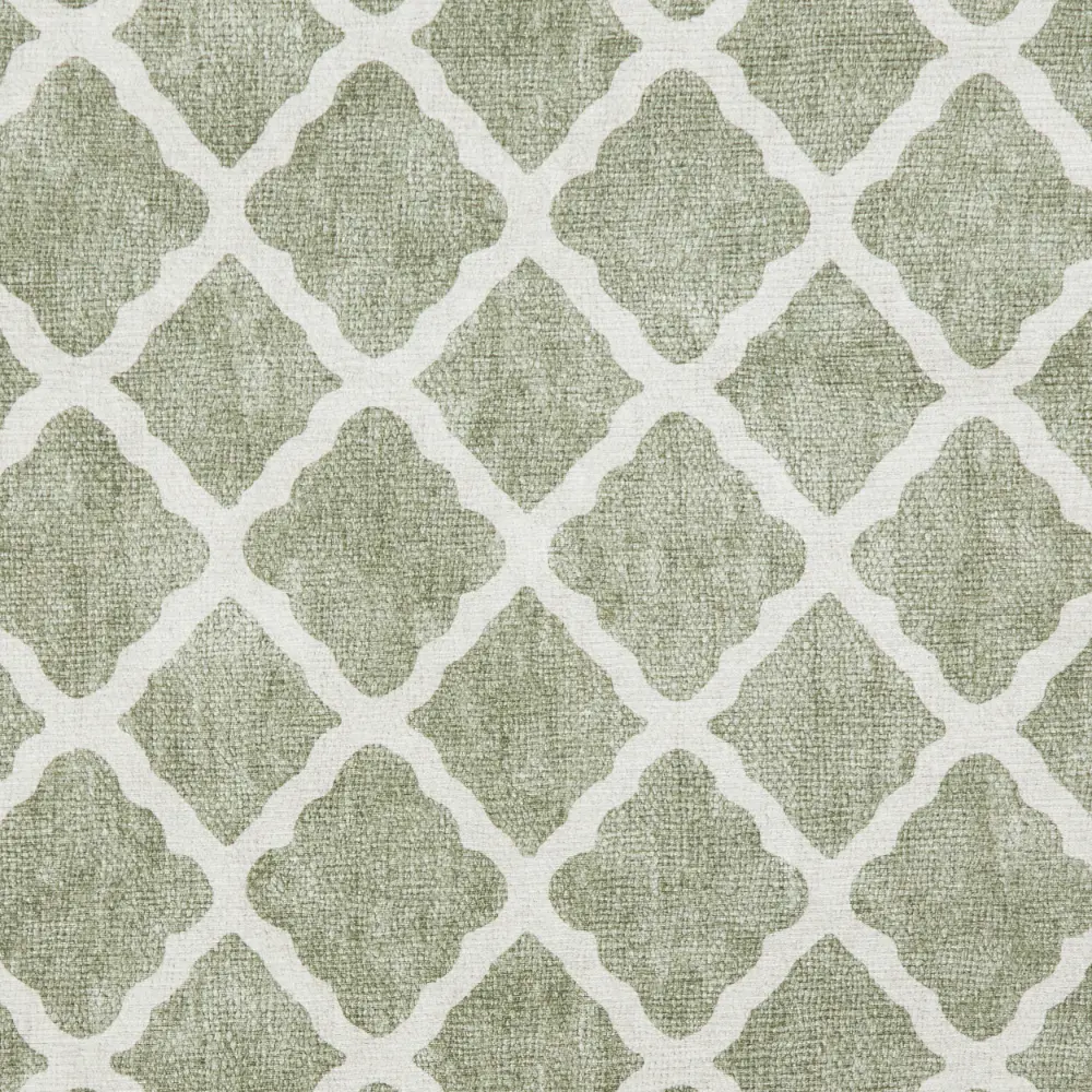 Coral H1063 Green Modern Washable Rug - Image 4