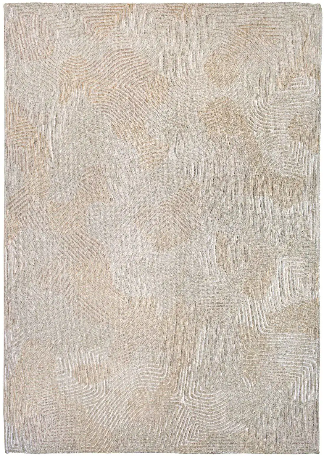 Coral Meditation 9229 Shell Beige Washable Rug - Image 2