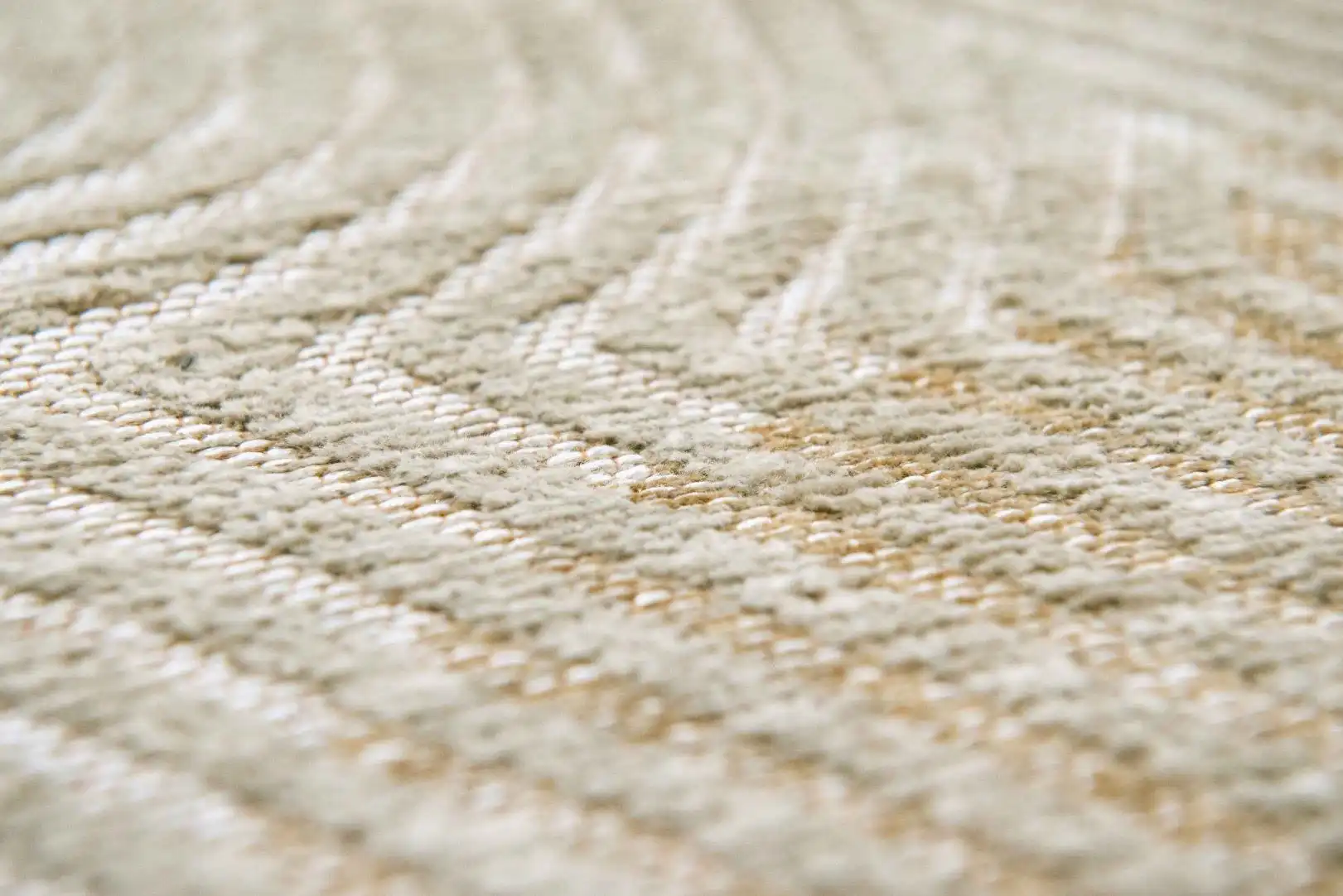 Coral Meditation 9229 Shell Beige Washable Rug - Image 3