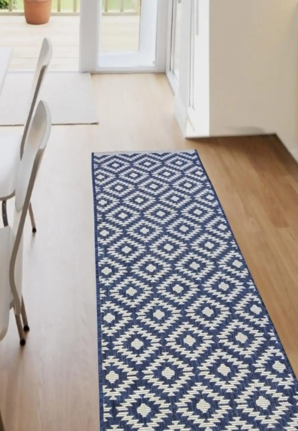 County Indoor Outdoor Genesis NAVY Rug - Image 6