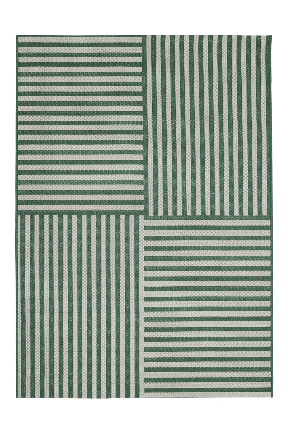 COUNTY MULTI STRIPE GREEN Indoor/Outdoor - Image 5