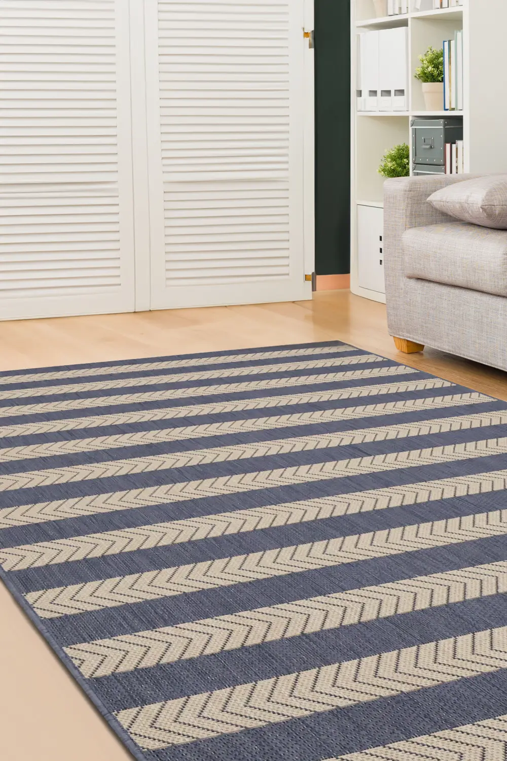 COUNTY STRIPE NAVY