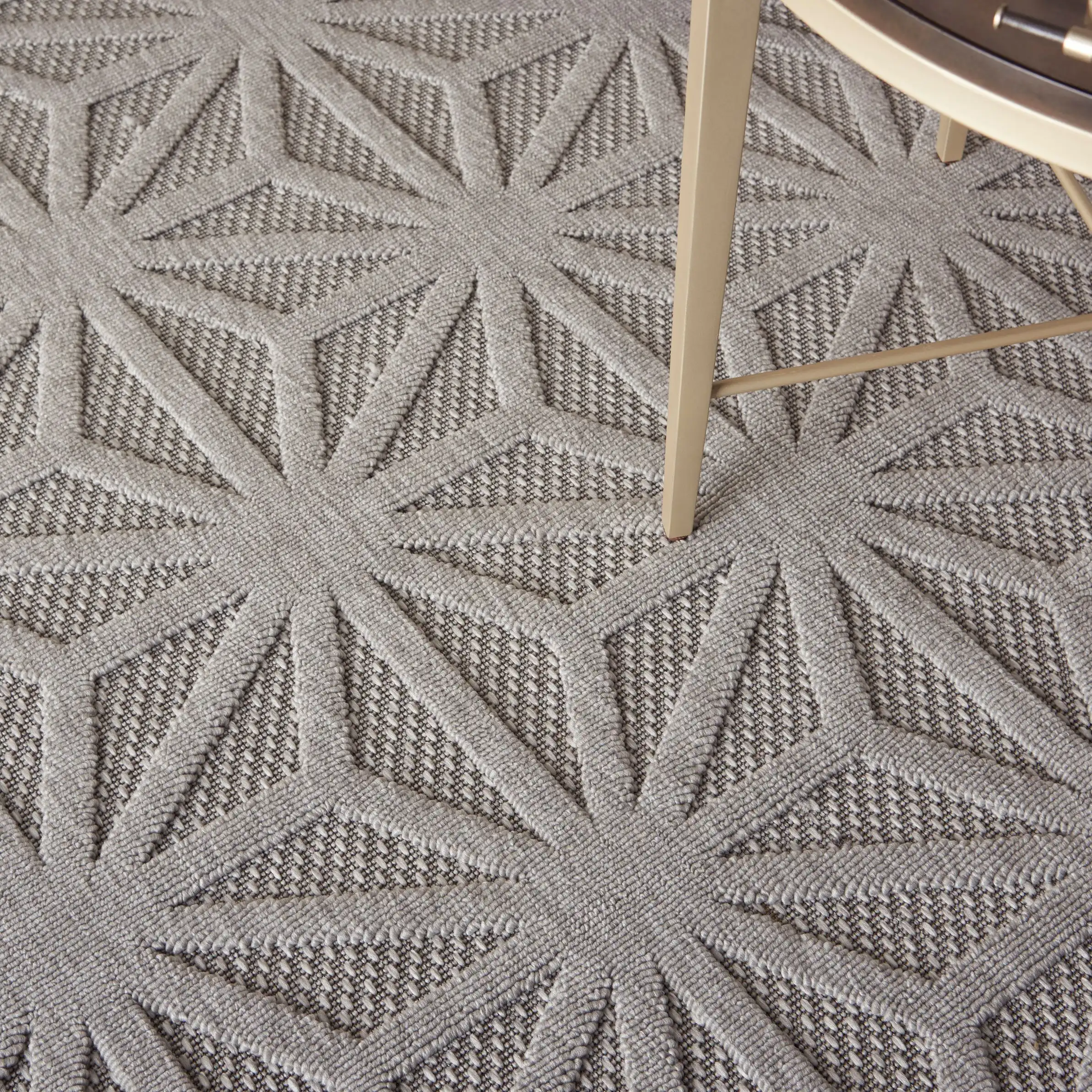 Cozumel (Outdoor) CZM01 Light Grey Rug - Image 3