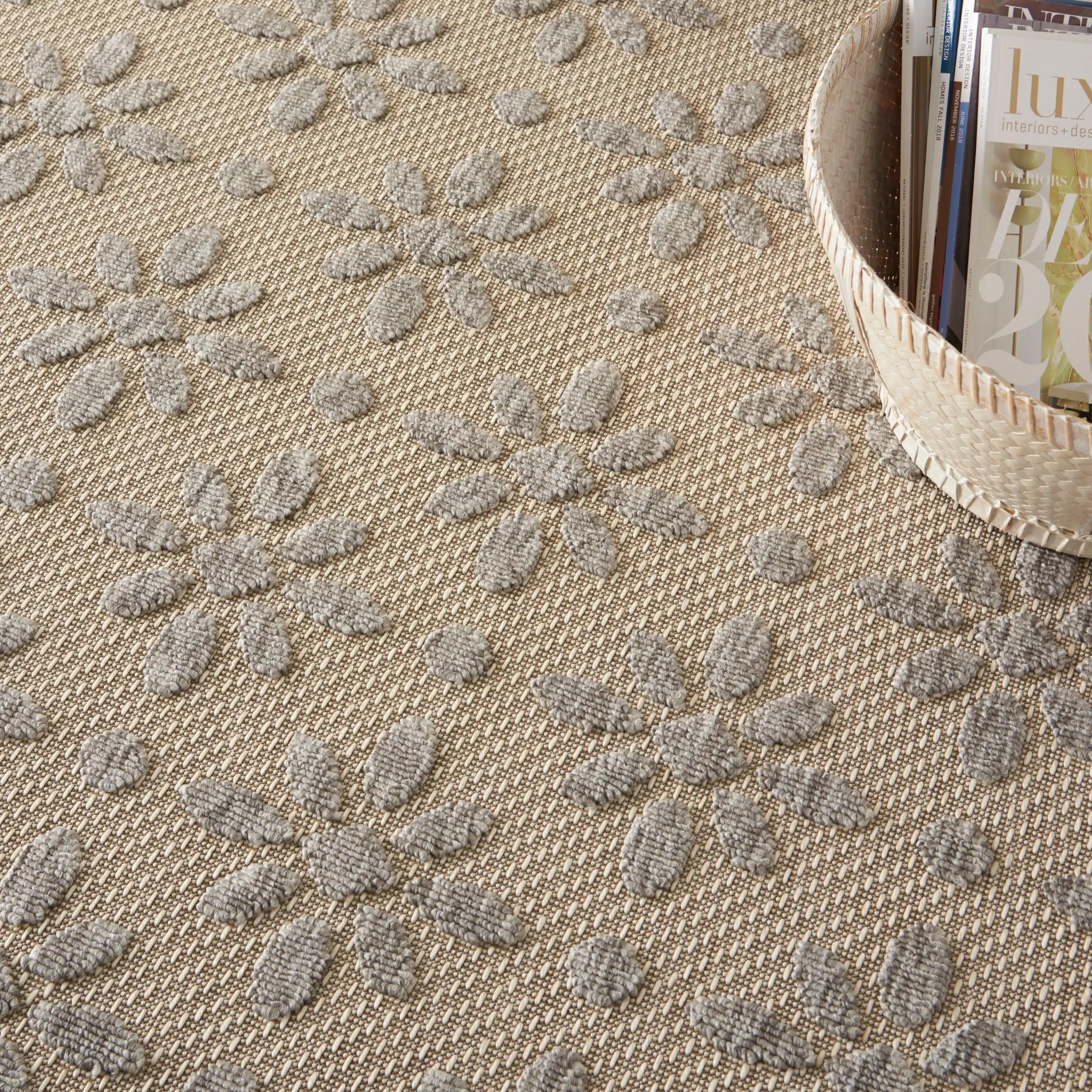 Cozumel (Outdoor) CZM03 Cream Rug - Image 3