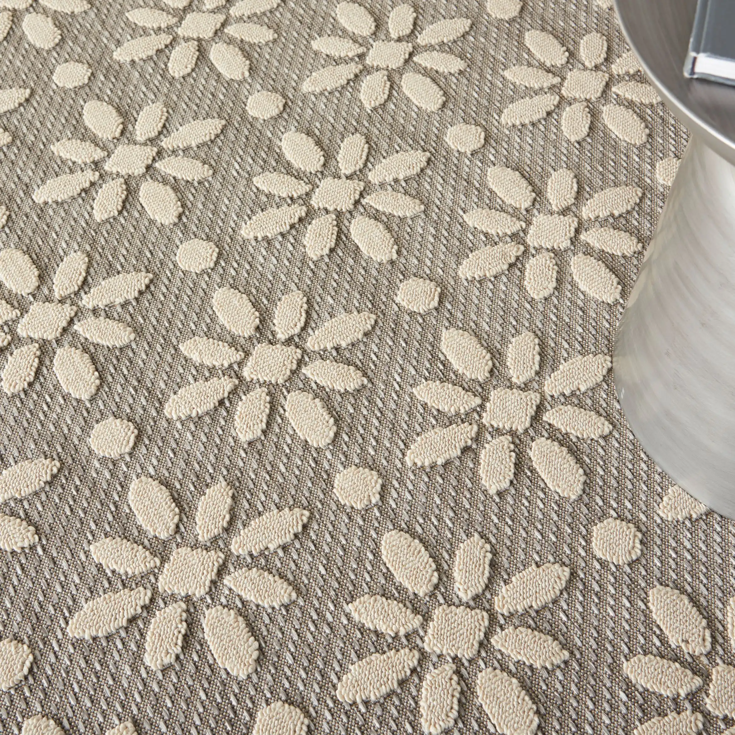 Cozumel (Outdoor) CZM03 Grey Rug - Image 3