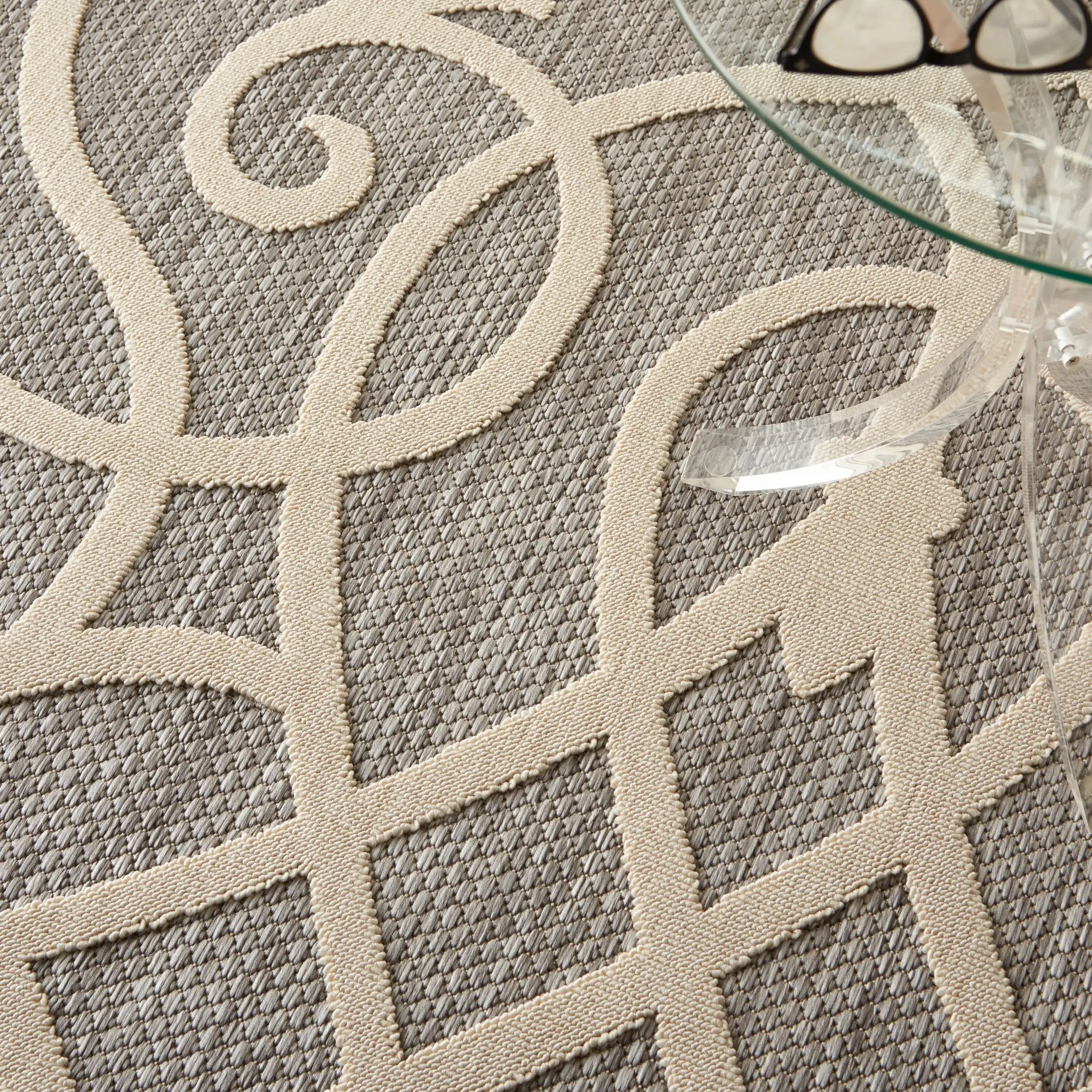 Cozumel (Outdoor) CZM04 Grey Rug - Image 3