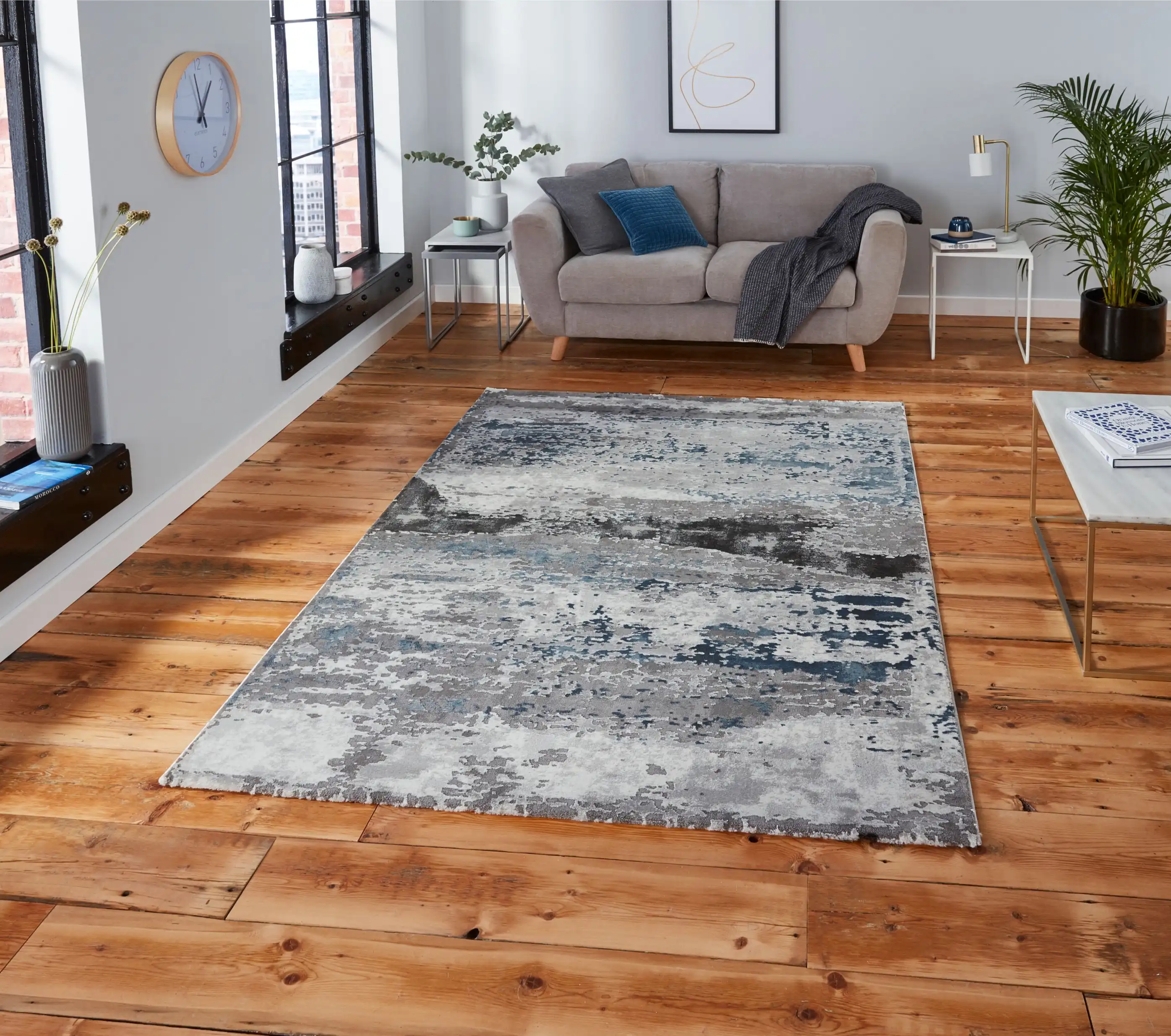Craft 19788 Grey Navy Rug