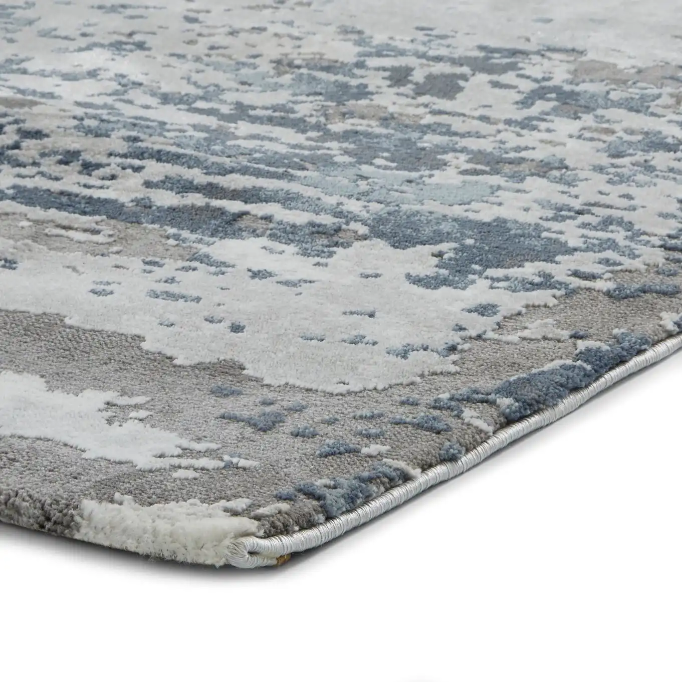 Craft 19788 Grey Navy Rug - Image 3