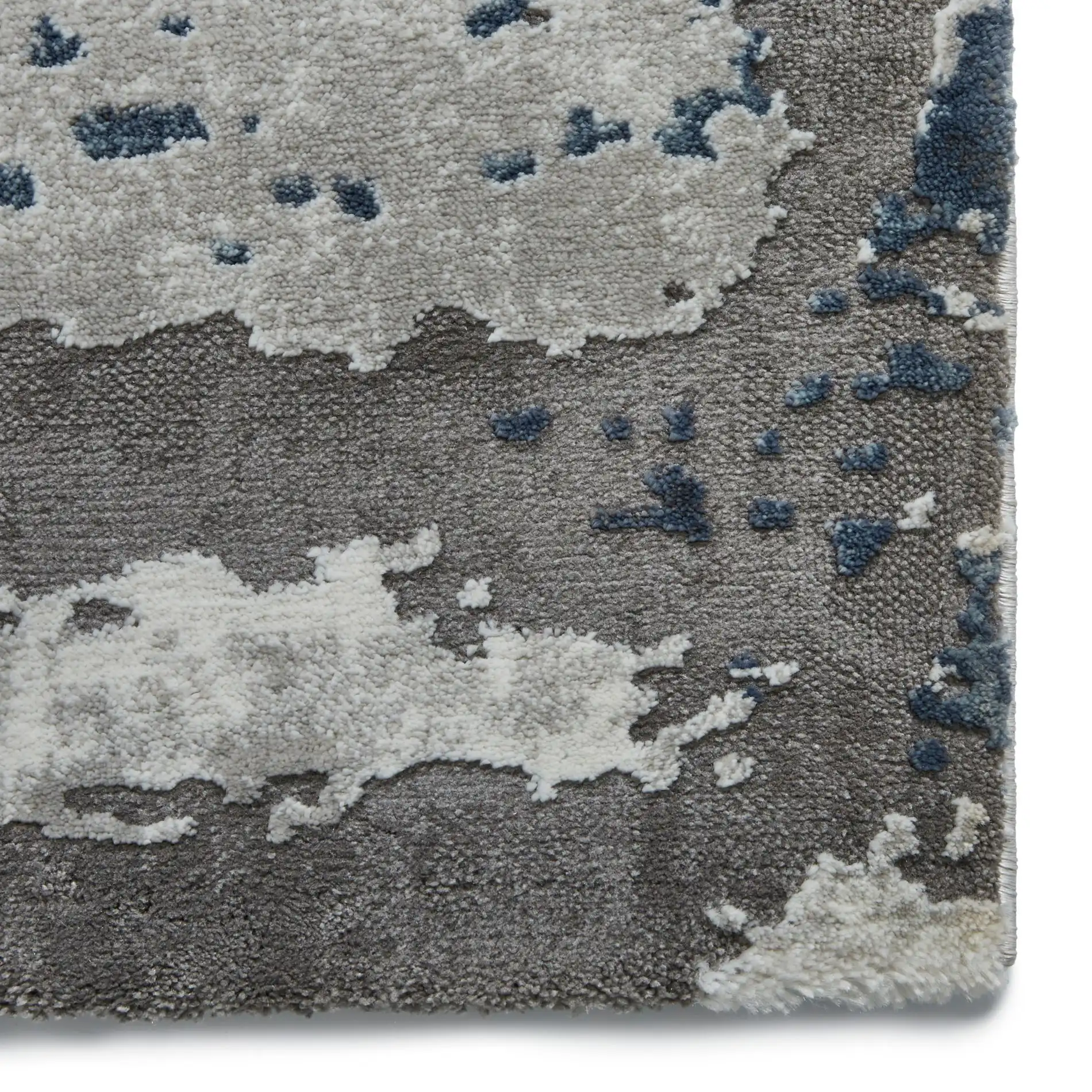 Craft 19788 Grey Navy Rug - Image 4