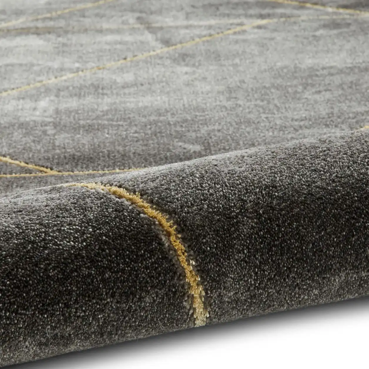 Craft 23486 Dark Grey Gold Rug - Image 4