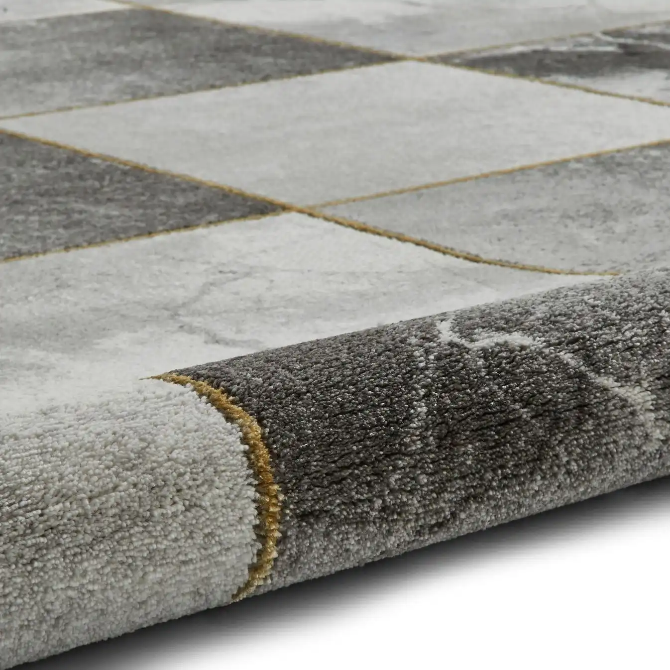 Craft 23495 Grey Gold Rug - Image 3